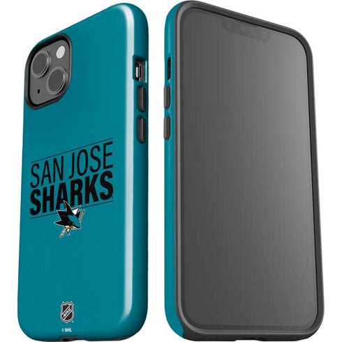 NHL San Jose Sharks Lineup iPhone 15 Impact Case