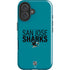 NHL San Jose Sharks Lineup iPhone 16 Impact Case