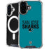 NHL San Jose Sharks Lineup iPhone 16 Plus MagSafe Case
