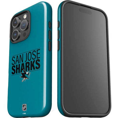 NHL San Jose Sharks Lineup iPhone 16 Pro Impact Case