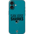 NHL San Jose Sharks Lineup iPhone 16 Skin