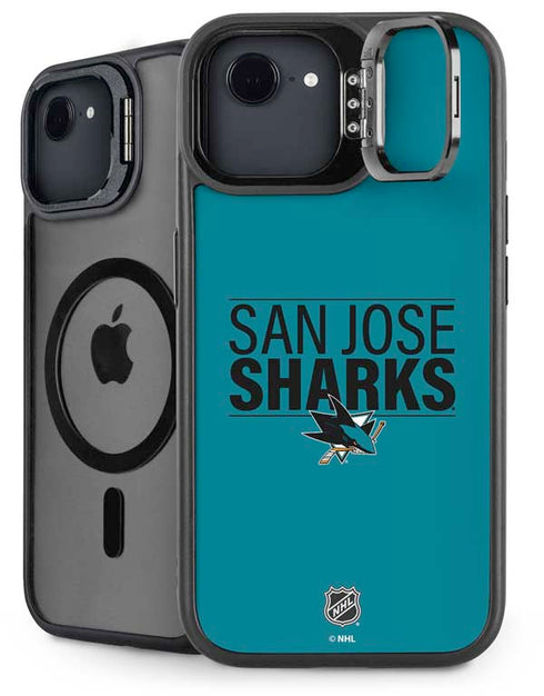 NHL San Jose Sharks Lineup iPhone 16e Kickstand Case