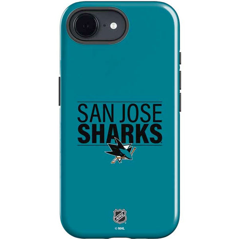 NHL San Jose Sharks Lineup iPhone 16e Impact Case
