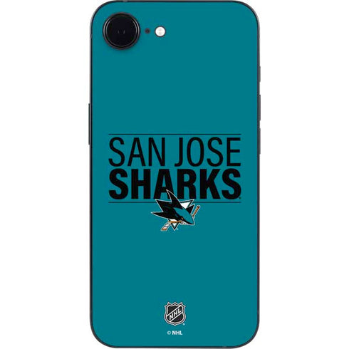 NHL San Jose Sharks Lineup iPhone 16e Skin