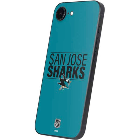 NHL San Jose Sharks Lineup iPhone 16e Skin