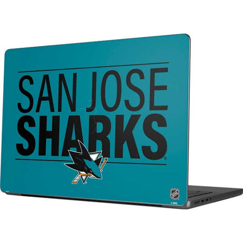 NHL San Jose Sharks Lineup Apple MacBook Pro 14-inch Skin