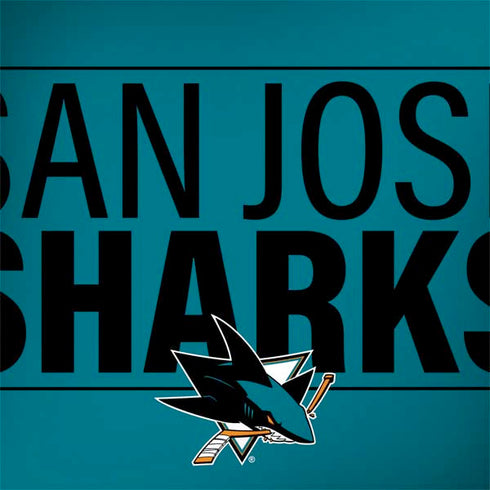 NHL San Jose Sharks Lineup MacBook Skins