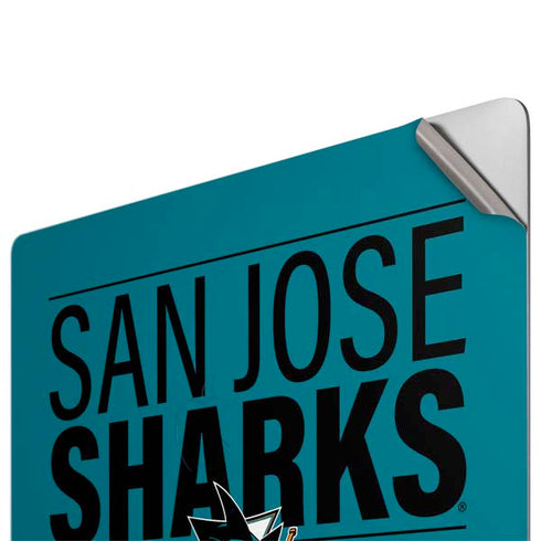 NHL San Jose Sharks Lineup Apple MacBook Pro 16-inch Skin