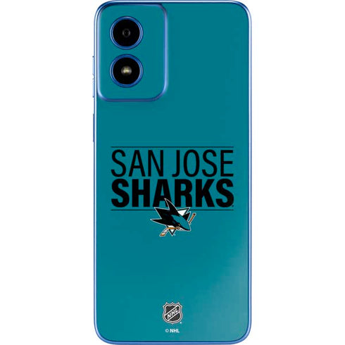 NHL San Jose Sharks Lineup Moto G Play 4G (2024) Skin