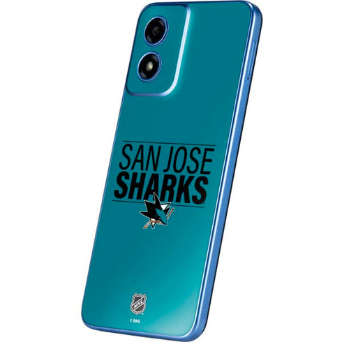 NHL San Jose Sharks Lineup Moto G Play 4G (2024) Skin