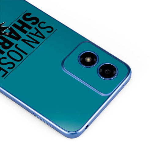 NHL San Jose Sharks Lineup Moto G Play 4G (2024) Skin