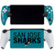NHL San Jose Sharks Lineup PlayStation Portal Remote Player Skin