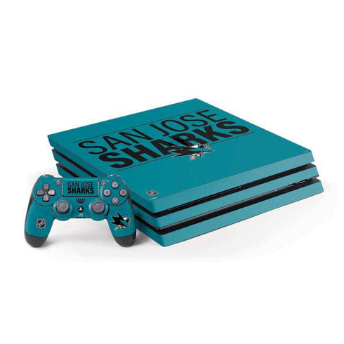 NHL San Jose Sharks Lineup PlayStation PS4 Skins