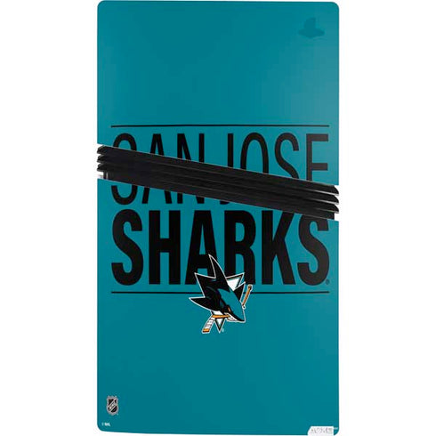 NHL San Jose Sharks Lineup PS5 Pro Bundle Skin