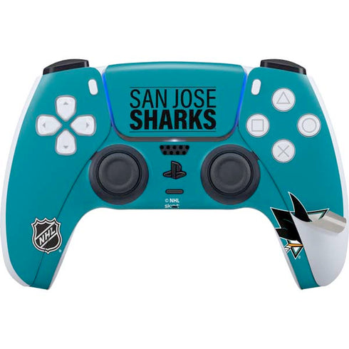 NHL San Jose Sharks Lineup PS5 Pro Disk Bundle Skin