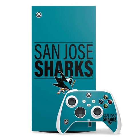 NHL San Jose Sharks Lineup Xbox Series X Skins