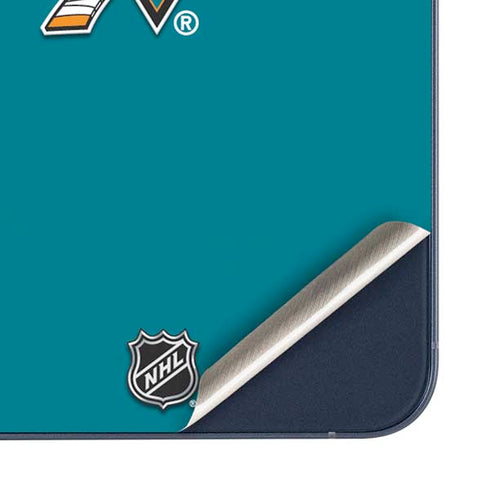 NHL San Jose Sharks Solid Background Galaxy A36 5G Skin