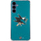 NHL San Jose Sharks Solid Background Galaxy A55 5G Clear Case