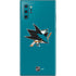NHL San Jose Sharks Solid Background Galaxy Note 10 Plus Skin