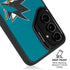 NHL San Jose Sharks Solid Background Galaxy S24 FE Kickstand Case