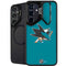 NHL San Jose Sharks Solid Background Galaxy S25 Kickstand Case