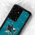 NHL San Jose Sharks Solid Background Galaxy S24 Ultra Waterproof Case