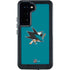 NHL San Jose Sharks Solid Background Galaxy S24 Waterproof Case