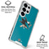 NHL San Jose Sharks Solid Background Galaxy S25 Ultra Clear Case