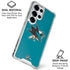 NHL San Jose Sharks Solid Background Galaxy S26 Ultra Clear Case