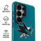 NHL San Jose Sharks Solid Background Galaxy S26 Ultra Impact Case