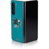 NHL San Jose Sharks Solid Background Galaxy Z Fold5 5G Skin
