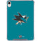 NHL San Jose Sharks Solid Background iPad 11th Gen (2025) Clear Case