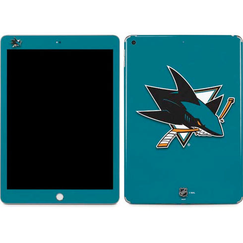 NHL San Jose Sharks Solid Background Apple iPad Skin