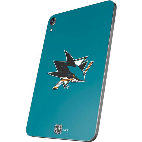 NHL San Jose Sharks Solid Background Apple iPad Mini Skin
