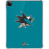 NHL San Jose Sharks Solid Background iPad Pro 11in (2024) Clear Case