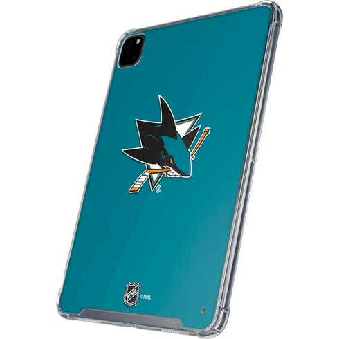 NHL San Jose Sharks Solid Background iPad Cases