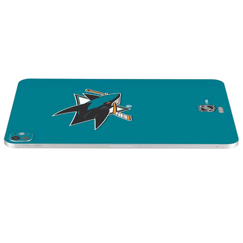 NHL San Jose Sharks Solid Background iPad Pro 13in M4 (2024) Skin
