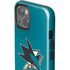 NHL San Jose Sharks Solid Background iPhone 15 Impact Case
