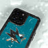 NHL San Jose Sharks Solid Background iPhone 15 Pro Waterproof Case