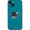 NHL San Jose Sharks Solid Background iPhone 15 Skin