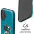 NHL San Jose Sharks Solid Background iPhone 16 Magsafe Impact Case