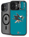 NHL San Jose Sharks Solid Background iPhone 16 Plus Kickstand Case