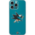 NHL San Jose Sharks Solid Background iPhone 16 Pro Max Skin