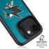 NHL San Jose Sharks Solid Background iPhone 16e Kickstand Case