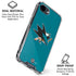 NHL San Jose Sharks Solid Background iPhone 16e Clear Case