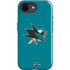 NHL San Jose Sharks Solid Background iPhone 16e Impact Case