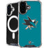 NHL San Jose Sharks Solid Background iPhone 17 MagSafe Case