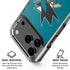 NHL San Jose Sharks Solid Background iPhone 18 Pro Clear Case