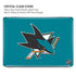 NHL San Jose Sharks Solid Background MacBook Pro 14in (2021-24) Case plus Skin