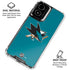 NHL San Jose Sharks Solid Background Moto G Power 5G (2024) Clear Case